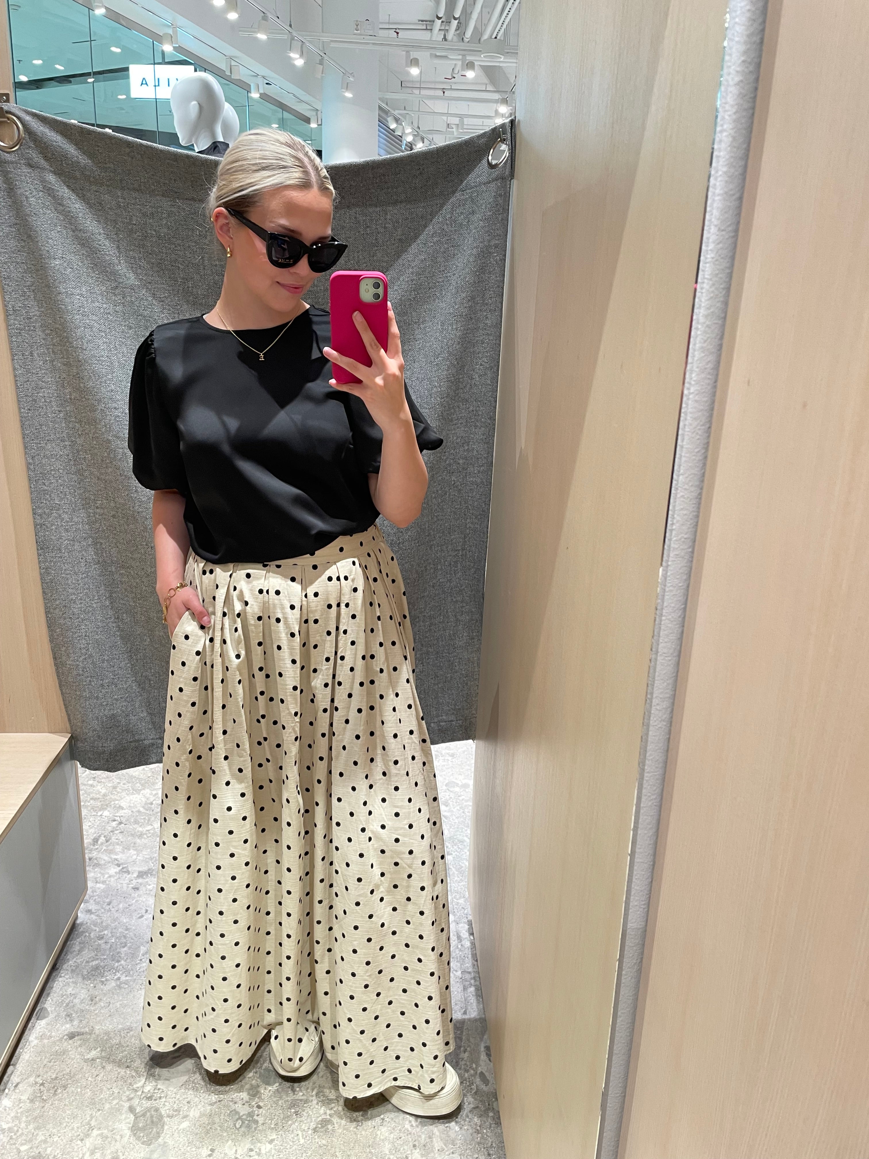 OBJHAMA Long Skirt - Sandshell